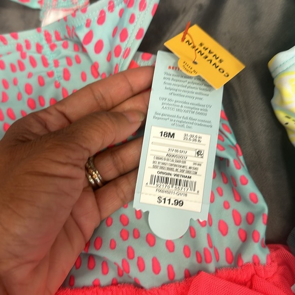 New cat and jack swim suits baby /toddler and kids $6 each - Picture 2 of 6